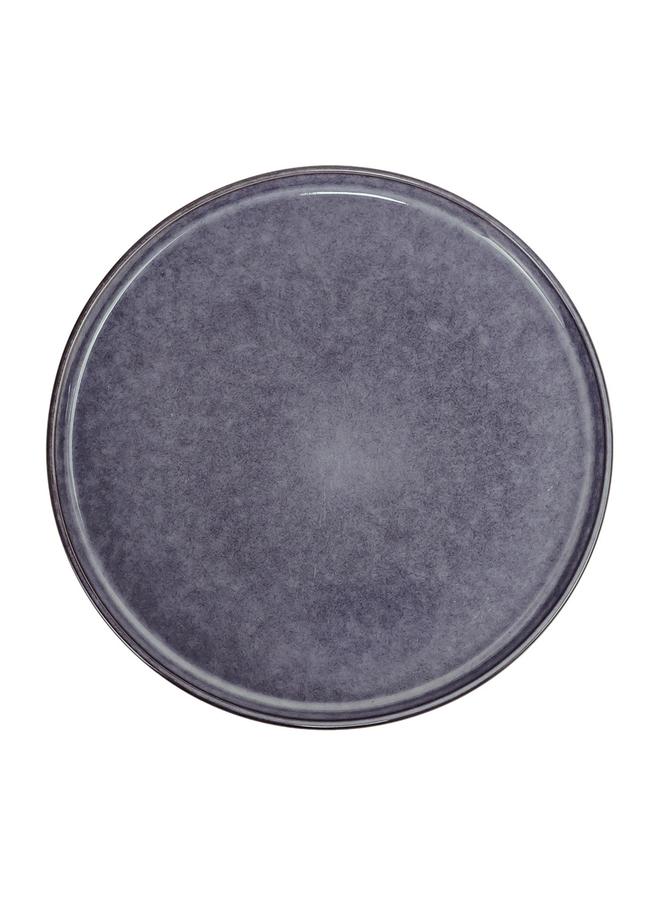 Cuisine Art Set Of 6 -Ayma Stoneware Dinner Plate - 27Cm, Grey - Image 1
